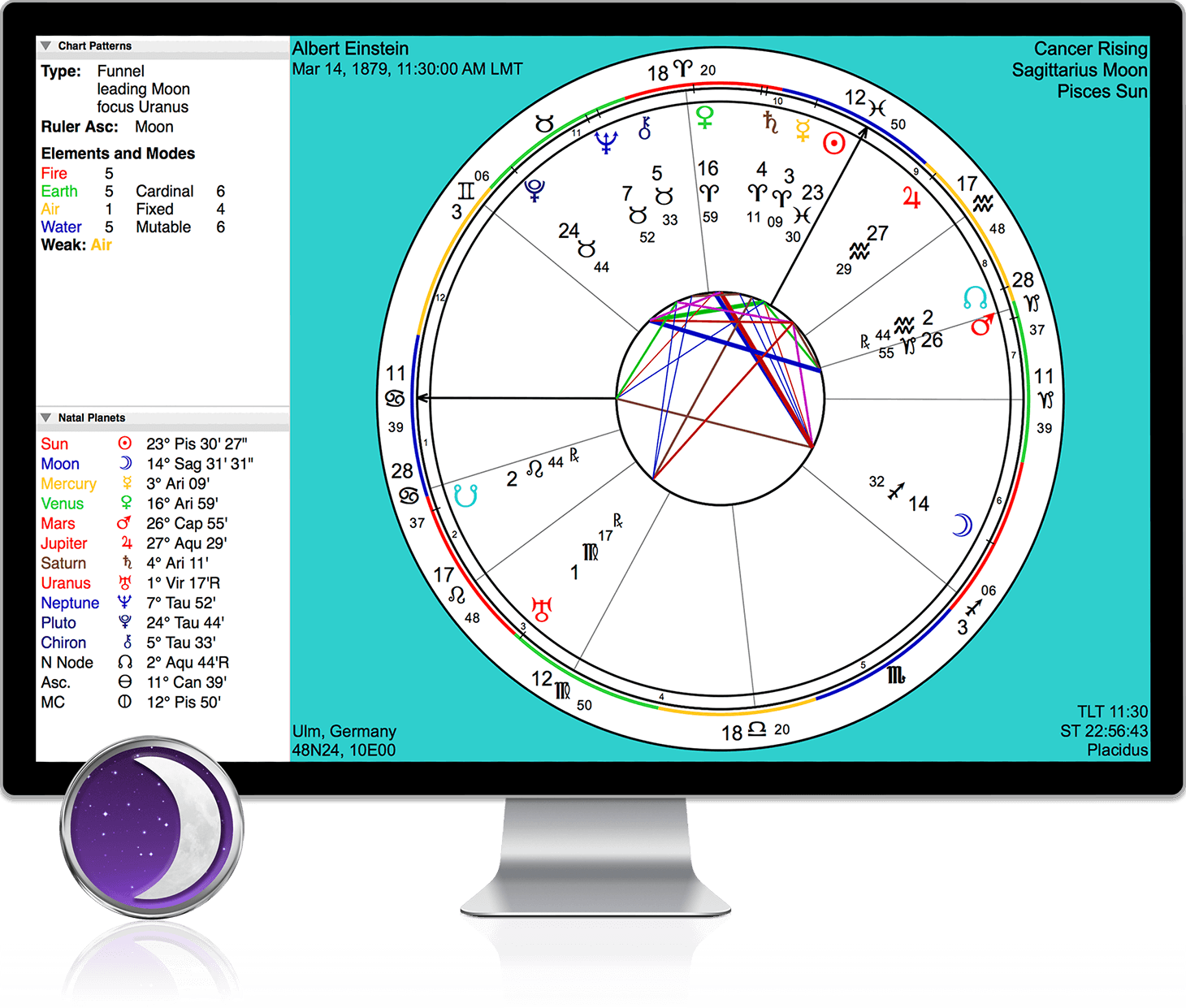 Download Placidus Astrology Software free